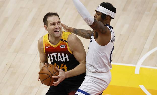 NBA: Minnesota Timberwolves at Utah Jazz