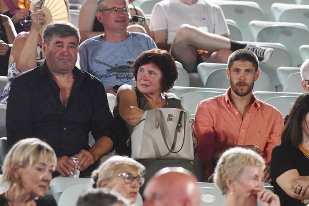 ŠibeniK: Hrvatski reprezentativac Andrej Kramari? na koncertu "Arsen, ?ovjek kao ja"