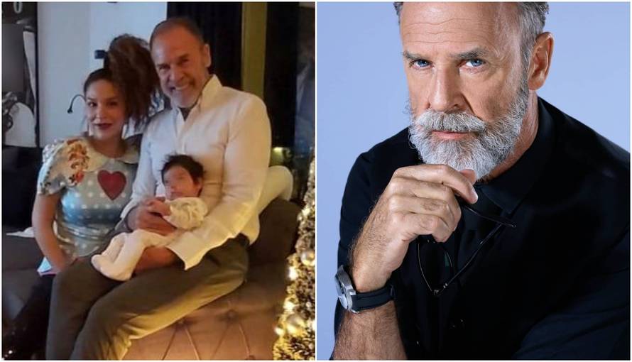 Frano Lasić otvoreno o bebi i 30 godina mlađoj supruzi: Sin me pomladio, a žena mi je predivna