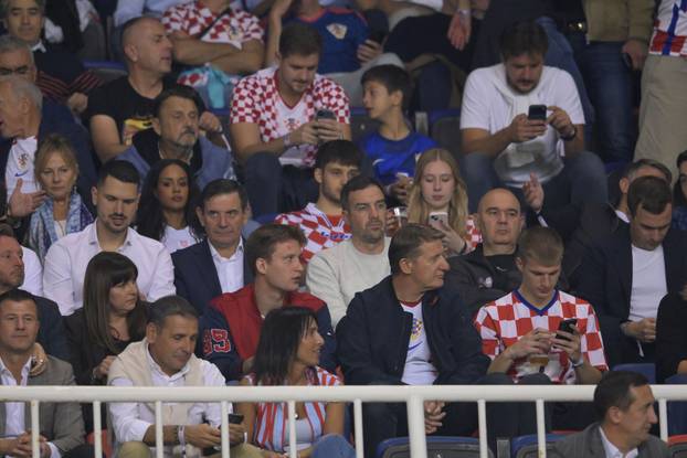 Split: Poznati na tribinama na utakmici između Hrvatske i Španjolske u Ligi nacija