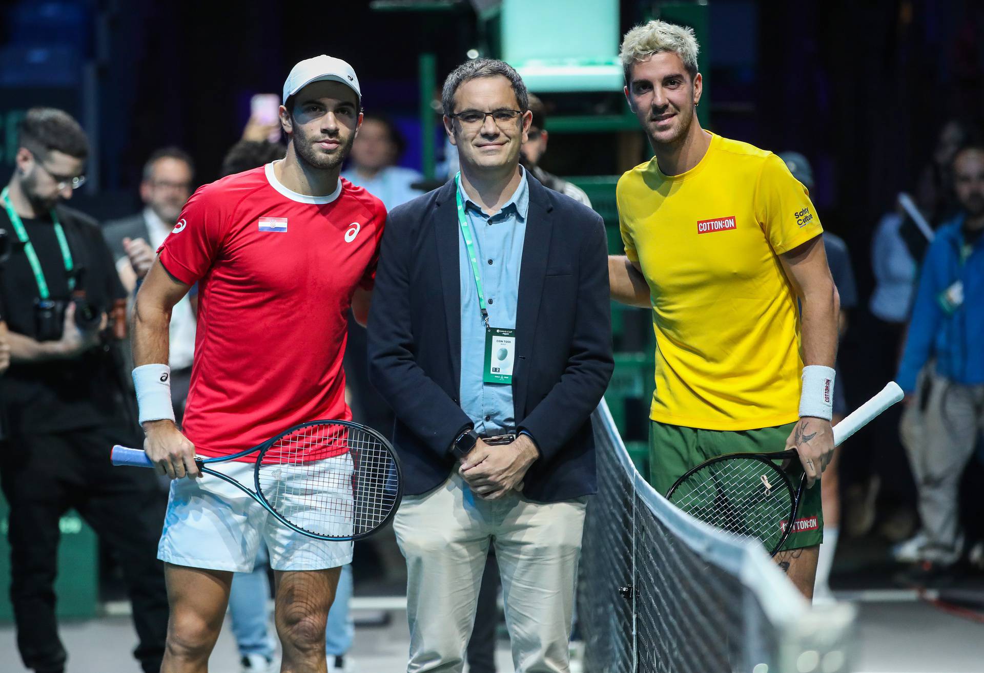 Malaga: Davis Cup, polufinale, Thanasi Kokkinakis - Borna Ćorić