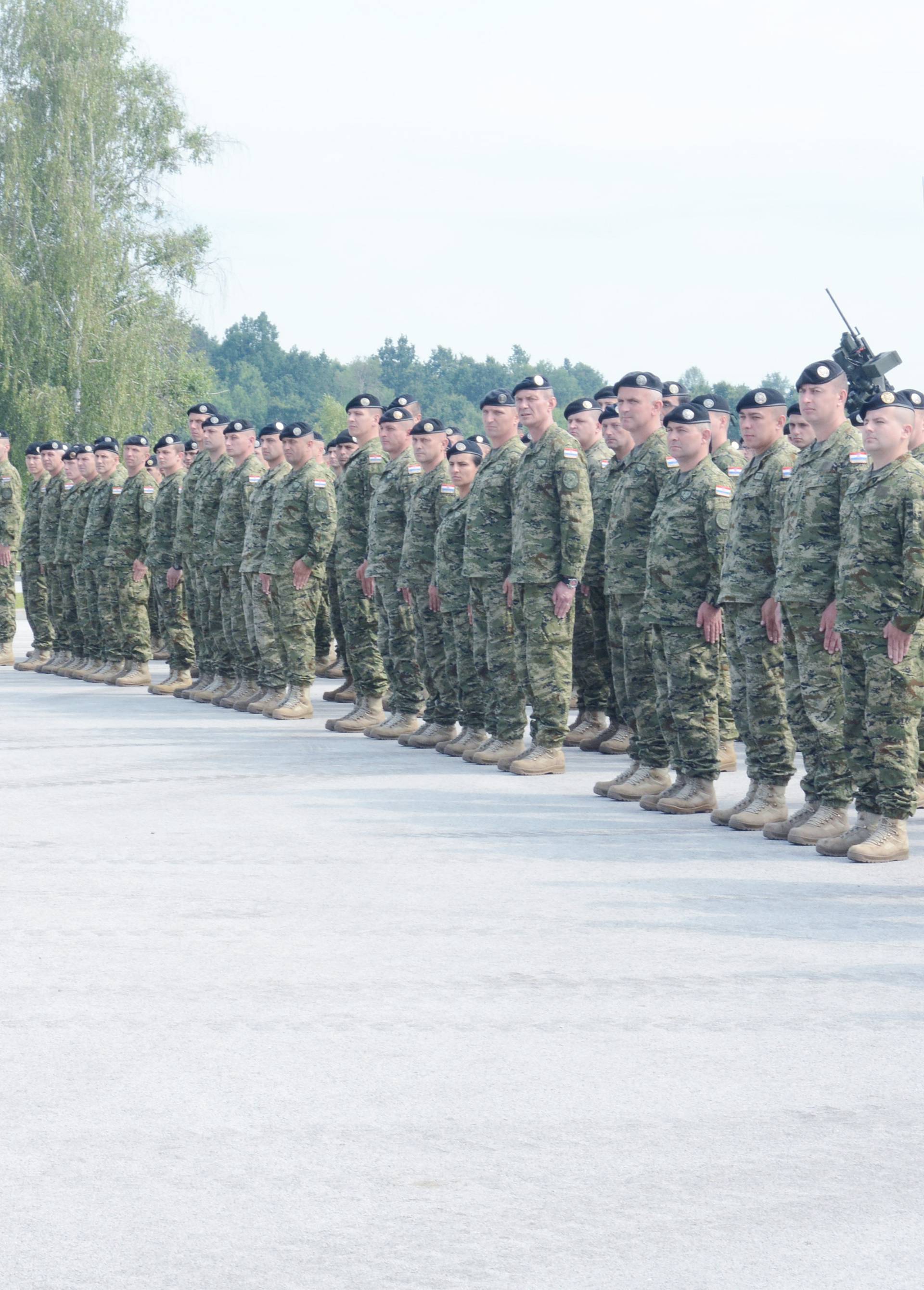 Petrinja: DoÄek 1. hrvatskog kontingenta NATO aktivnosti ojaÄane prednje prisutnosti u Republici Litvi