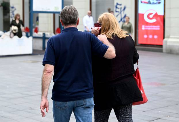 Zagreb: Darko Janeš u šetnji gradom