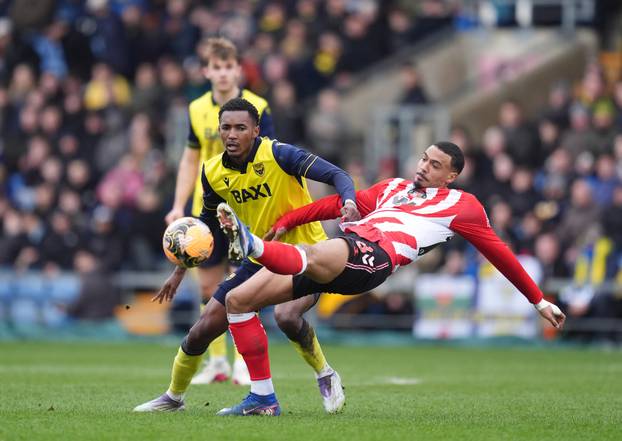 Oxford United v Sunderland - Emirates FA Cup - Fourth Round - Kassam Stadium
