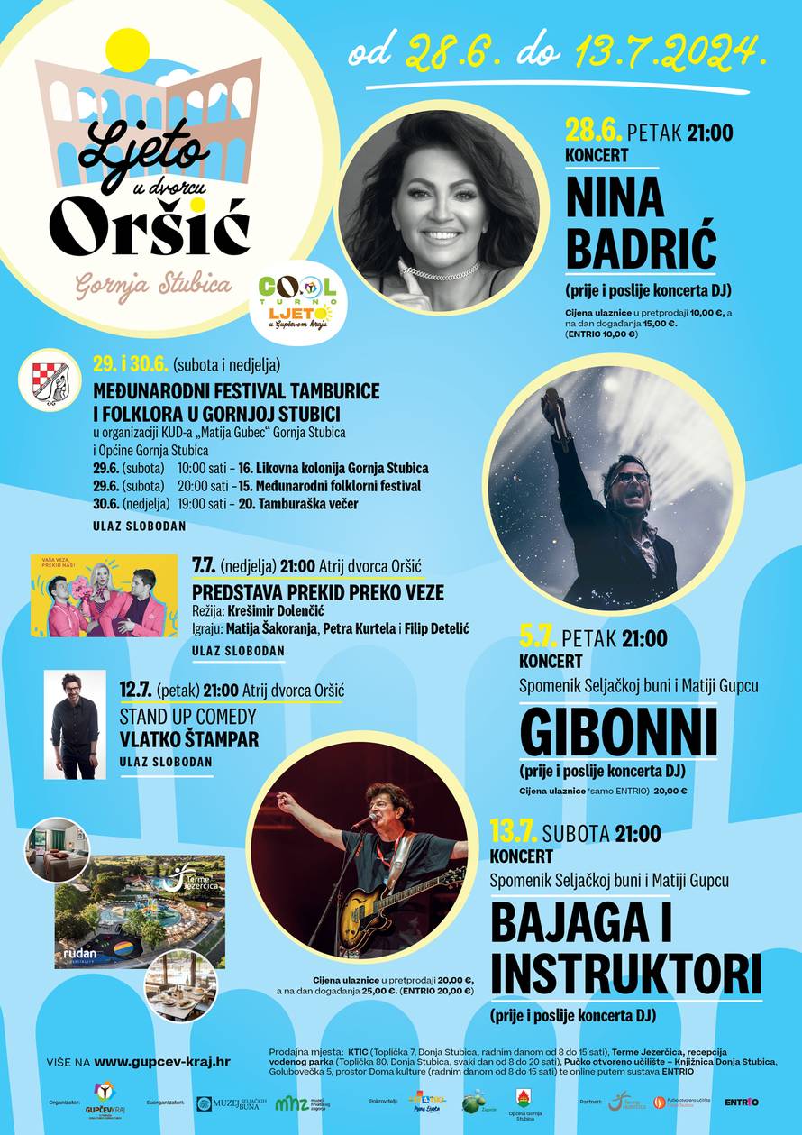 Glazbeni program na jedinstvenoj pozornici na svijetu