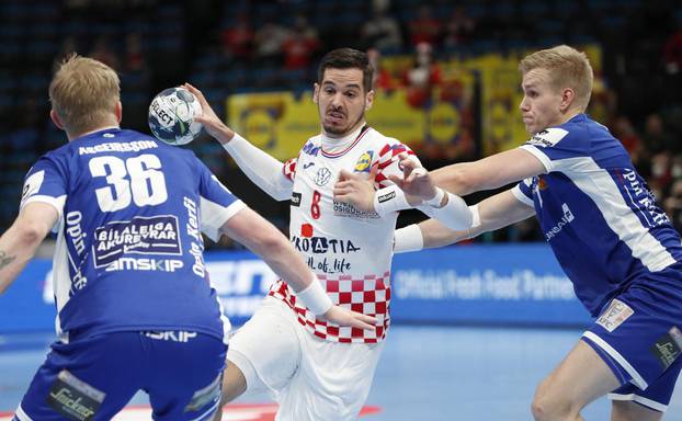 EHF 2022 Men's European Handball Championship - Main Round - Iceland v Croatia