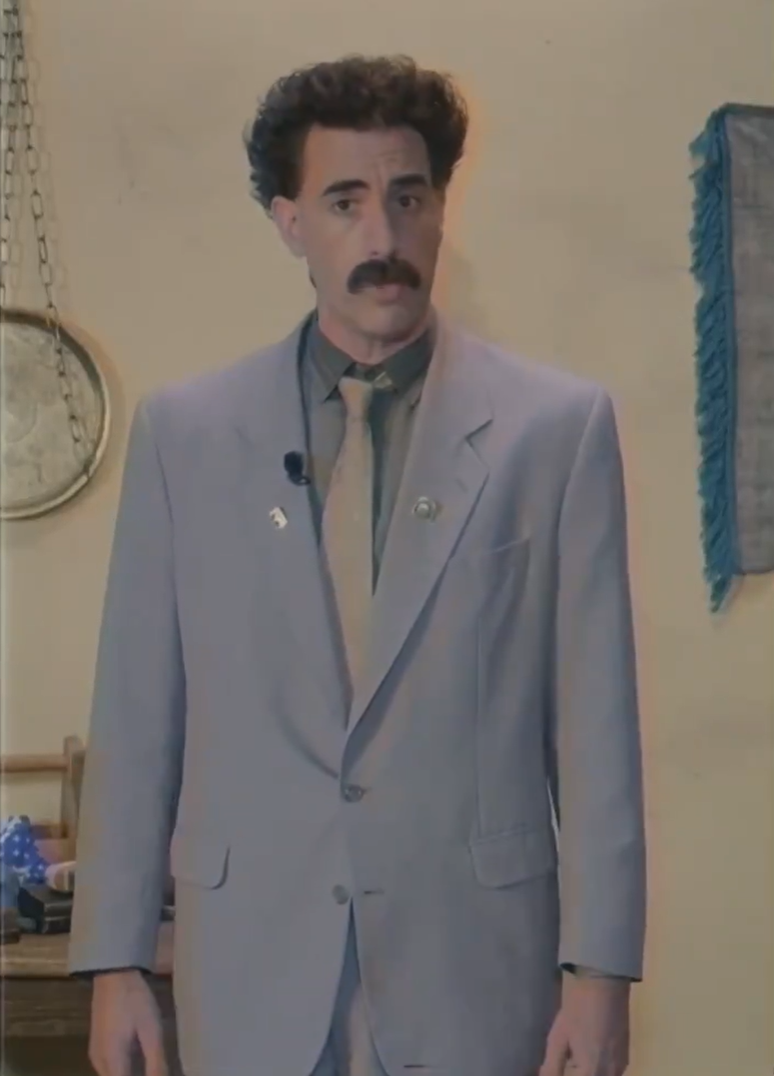 Internetom kruži cijela scena s Trumpovim odvjetnikom, Borat je objavio službenu reakciju...