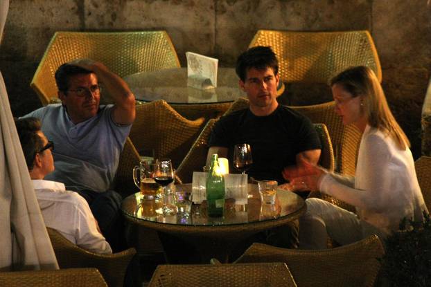 ARHIVA - 2012. Hvar: Ameri?ki glumac Tom Cruise s prijateljima došao na odmor u Hrvatsku