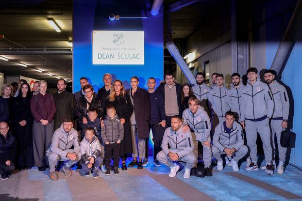 Rijeka: Svečano otkrivanje ploče povodom preimenovanja kampa HNK Rijeka u čast Deana Šćulca