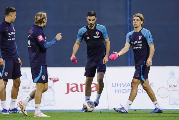 Zagreb: Trening hrvatske nogometne reprezentacije