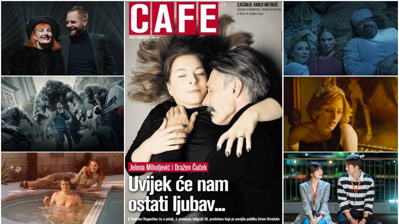 Novi broj Cafea u petak na svim kioscima: Jelena Miholjević i Dražen Čuček kakve niste vidjeli