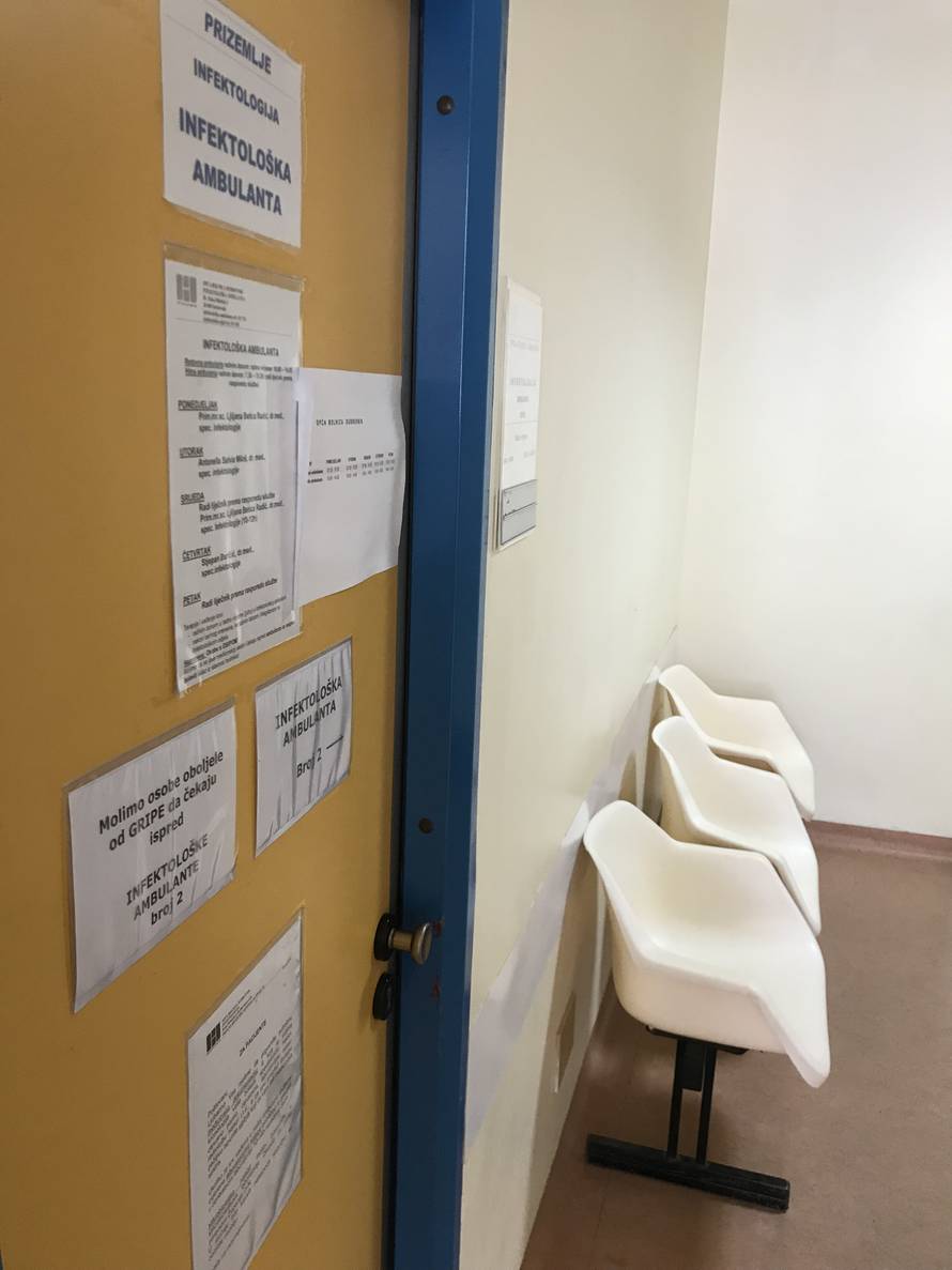 Pustoš u Dubrovniku: Sablasno prazni hodnici u bolnici straha