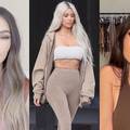 Kim Kardashian isprobala je smeđe pastelne pramenove