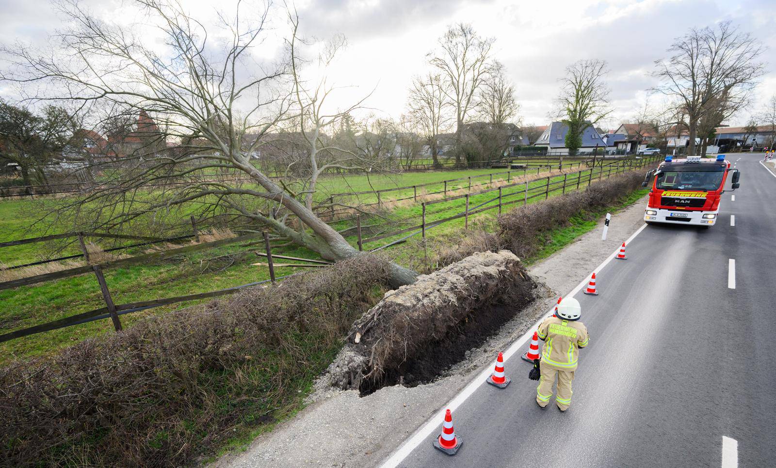 Storm Ylenia - Hannover Region