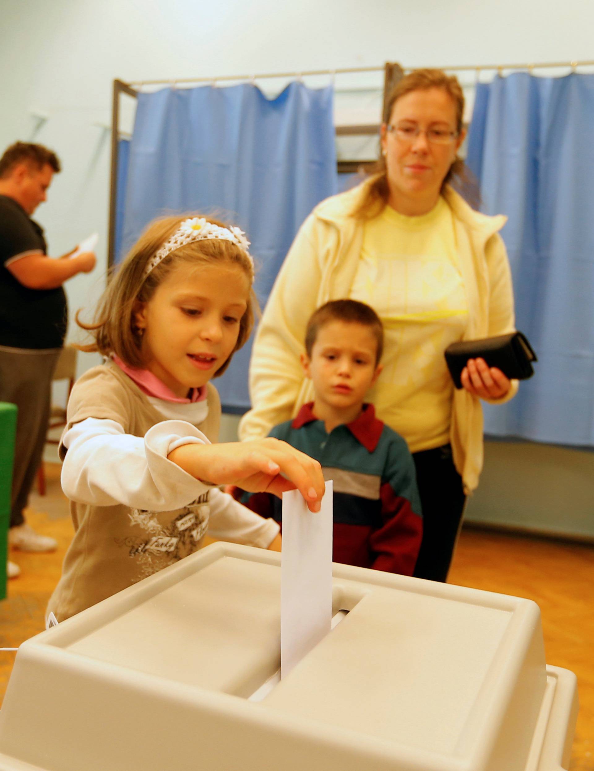 Hungarians vote in a referendum on the European Union's migrant quotas in village of Roszke