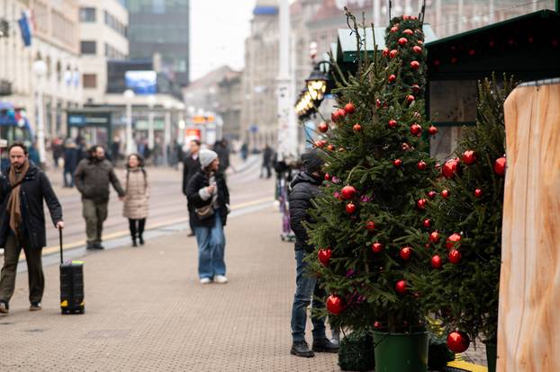 Zagreb: Subotnje prijepodne u centru grada 