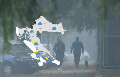 Maglovito, tmurno i oblačno: U gorju će pasti slab snijeg, kod Velebita na snazi meteoalarm