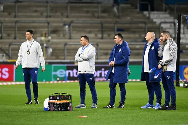 Genk: Nogometaši Dinama odradili trening uoči utakmice protiv Genka