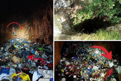 Planina smeća pod zemljom: Špilja u zaleđu Biokova puna je smeća, lijekova, pesticida...