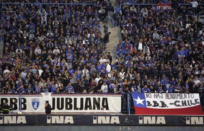 Slovencu oteli natpis 'BBB Ljubljana' nakon utakmice