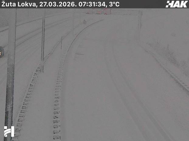 Zatvorili dio A1 za sve skupine vozila. HAK: 'Ne krećite na put!'