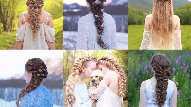 Igre pletenica: Čarobne frizure stvaraju dvije sestre sa sjevera