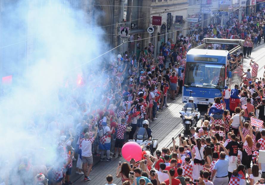 Za povijest! Vatrene u Zagrebu dočekalo čak pola milijuna ljudi