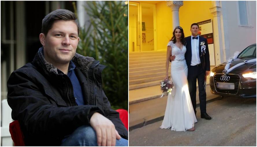 Fešta u Splitu: HRT-ov novinar oženio dugogodišnju djevojku