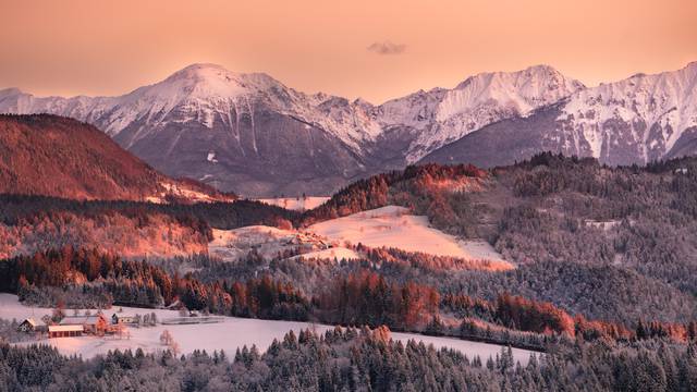 Zimska idila u Sloveniji