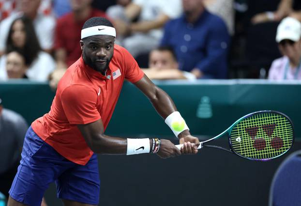 Split: Skupina D Davis Cupa, Hrvatska - SAD, Borna Gojo - Frances Tiafoe