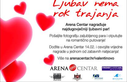 Arena Centar Vas vodi na romantična putovanja!