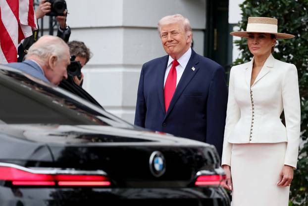 Britain's King Charles and Queen Camilla in the United States for state visit