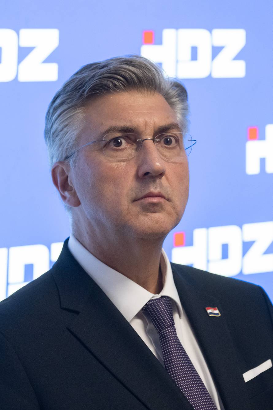 Zagreb: Andrej Plenković dao je izjavu medijima