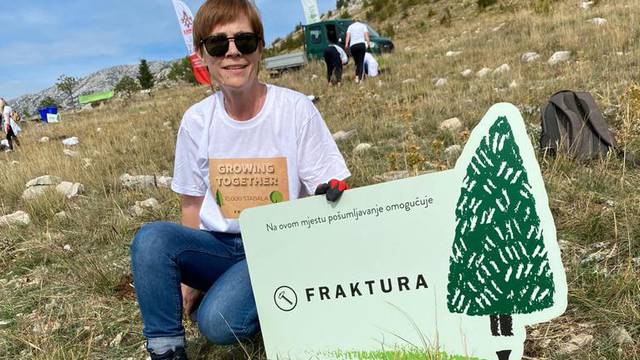 Održana je prva sadnja stabala u suradnji Frakture, Boranke i Hrvatskih šuma!