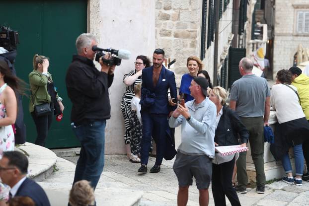 ARHIVA - 2024. Dubrovnik: Vjenčanje Nicole Artukovich i Liama Stewarta u crkvi sv.Ignacija