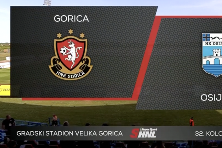 HNK Gorica vs NK Osijek 0:3