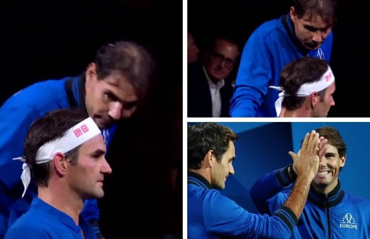 Pa je l' ovo sve? Federer gubio pa mu je u pomoć stigao Nadal