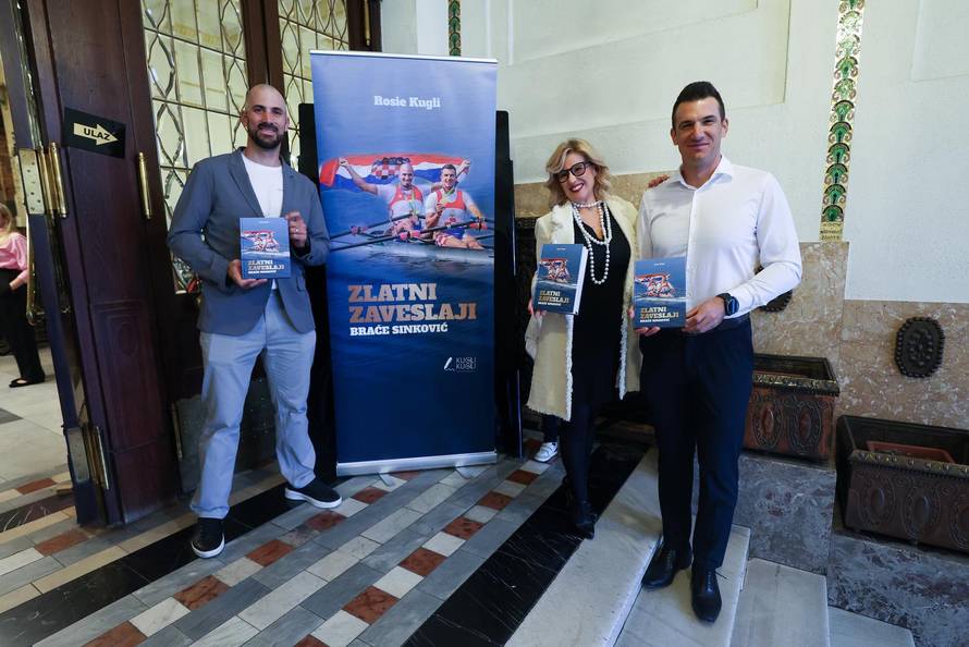 Zagreb: Predstavljanje knjige "Zlatni zaveslaji braće Sinković" autorice Rosie Kugli