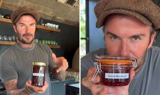 Šljivica po šljivica i evo slatka Beckhamova marmeladica!