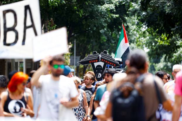 Anti-tourism protest in Barcelona