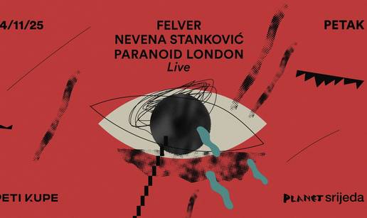 Noć koja mijenja pravila: Sirovu energiju ovog petka u Peti Kupe donosi Planet srijeda