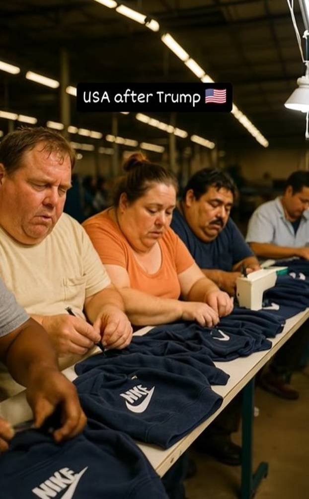 FOTO Kinezi brutalno sprdaju Amerikance: 'Ovako će izgledati njihova proizvodnja! Ha, ha, ha'