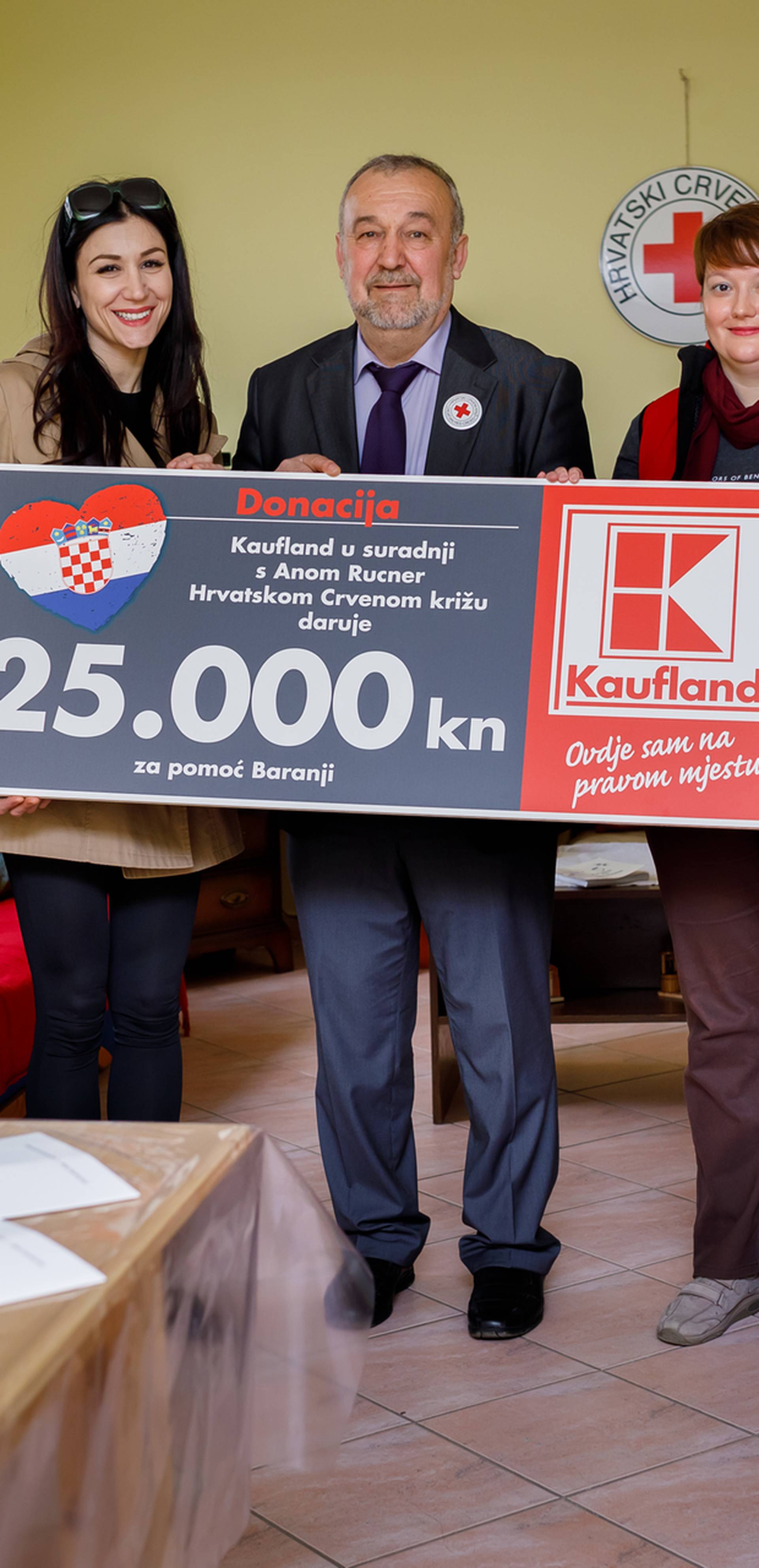 Kaufland donirao 25.000 kuna za pomoć Baranji