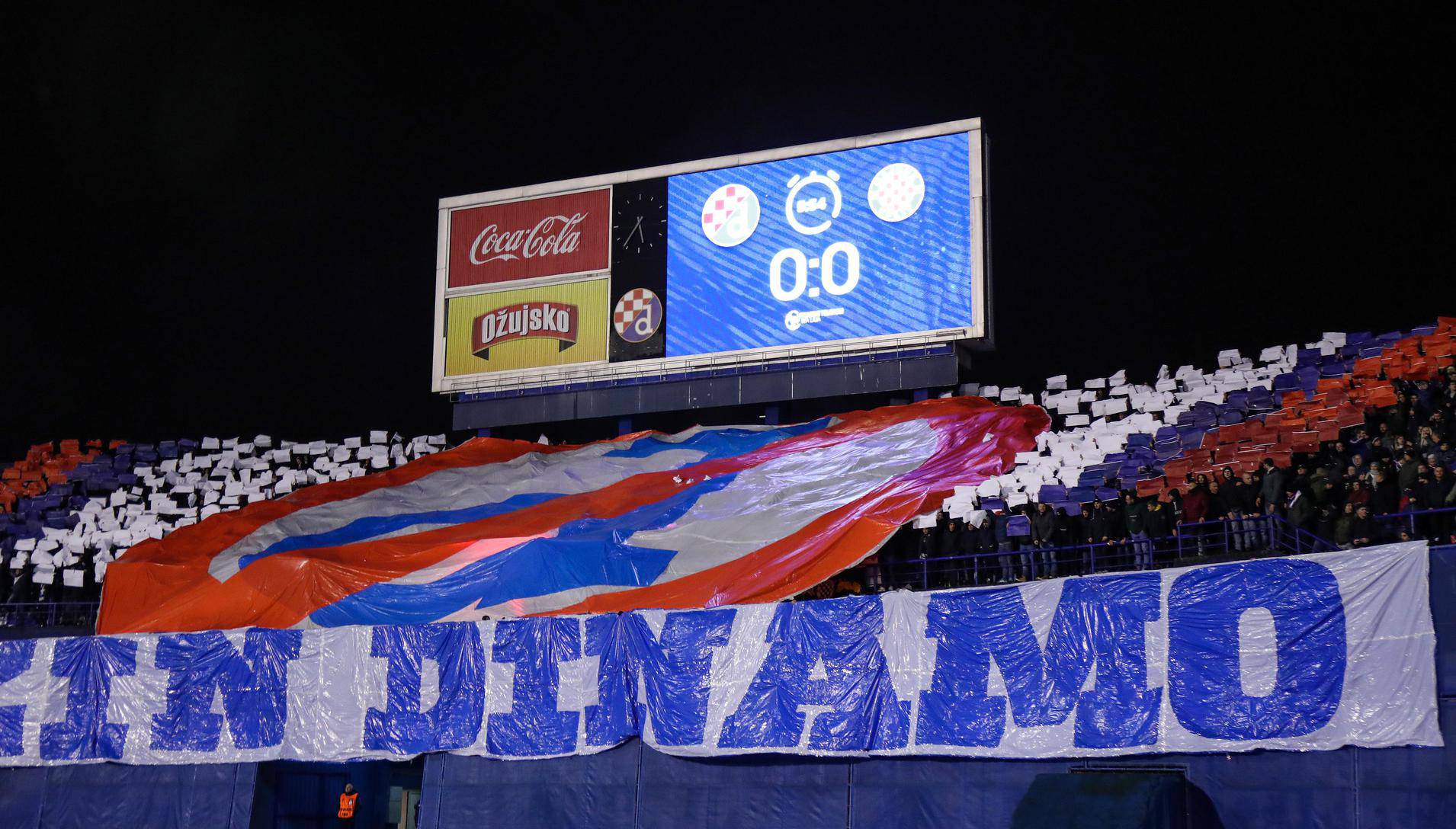 Navijači na utakmici Dinamo - Hajduk