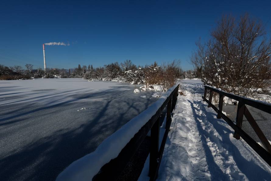 Zagreb: Zimska idila na jezerima Savica