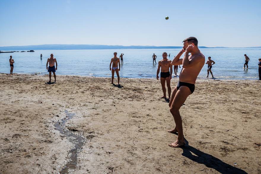 Bojan Ivošević zaigrao je picigin na Bačvicama