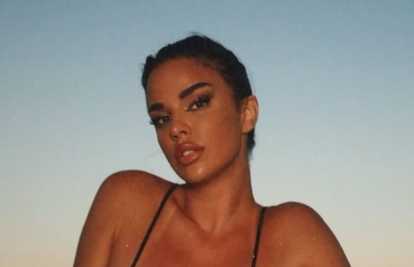 Hrvatsku peru minusi, a Ivana Knoll kao da je pasja vrućina: 'Prvi bikini 2025. godine...'