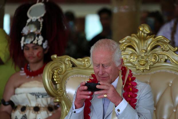 Britain's King Charles and Queen Camilla visit Samoa