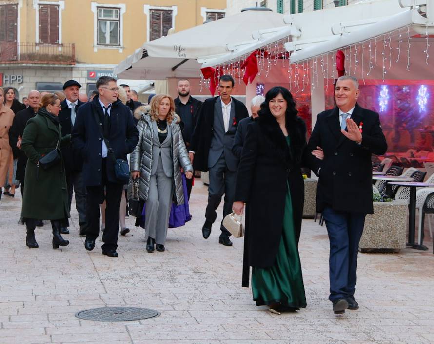 Sinj: Vjenčanje Nediljka Bulja i Pie Cvitković