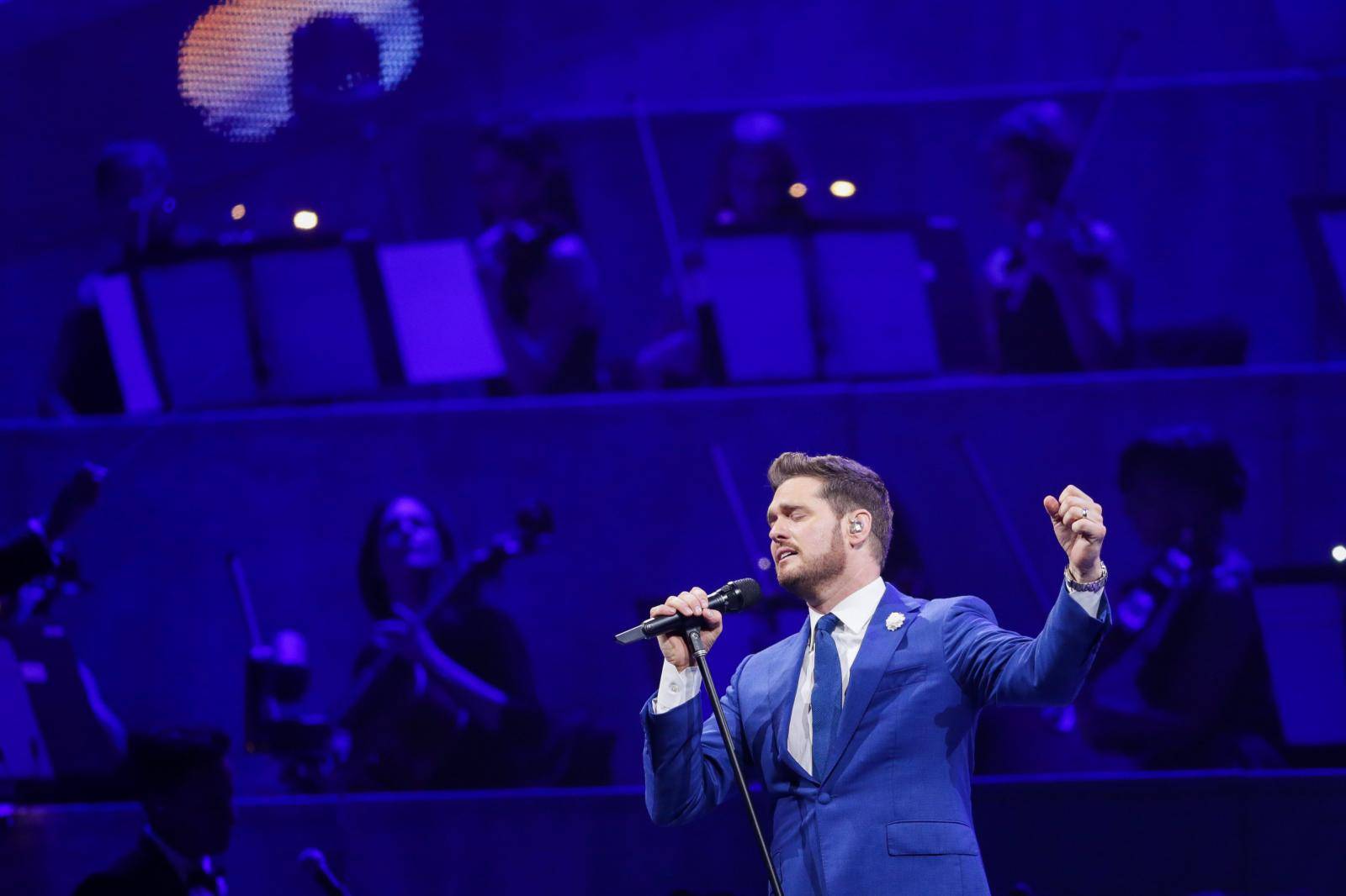 Bublé nastupio u Areni: 'Hvala što ste došli, ja sam poluhrvat'